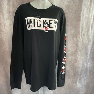 Disney Black Mickey Mouse Sweatshirt